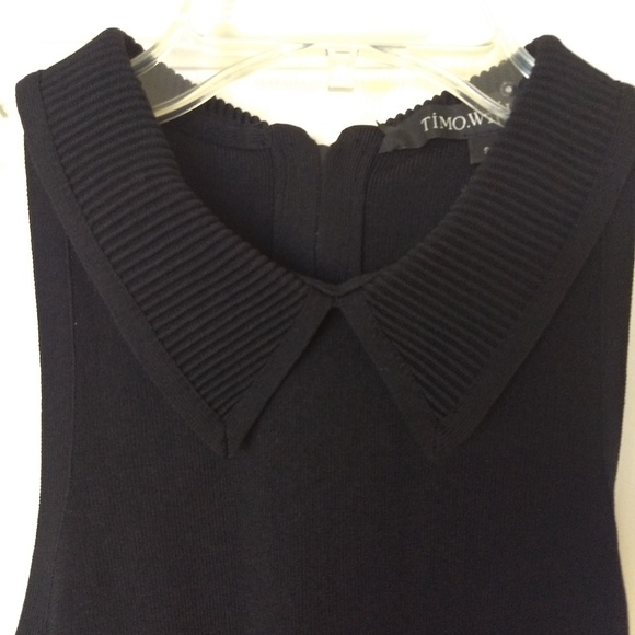 Timo Weiland Black Sleeveless Top - Picture 2 of 5
